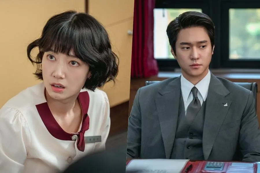بارك شين هاي مصدومة لرؤية حبيبها السابق كو كيونغ بيو في مسلسل "الآنسة هونغ المتخفية - Undercover Miss Hong"