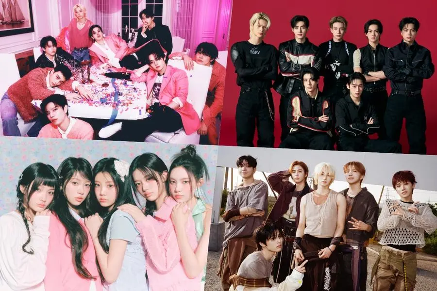 Stray Kids و ENHYPEN و ILLIT و BOYNEXTDOOR و CORTIS و BTS و TXT و ZEROBASEONE وغيرهم يتصدرون قائمة Billboard لألبومات العالم