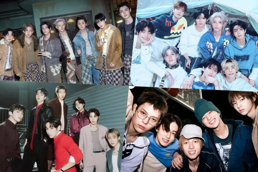 الفرق ENHYPEN و Stray Kids و BTS و CORTIS و ILLIT و NewJeans يحتلون المراكز الأولى في مخطط Billboard للألبومات العالمية