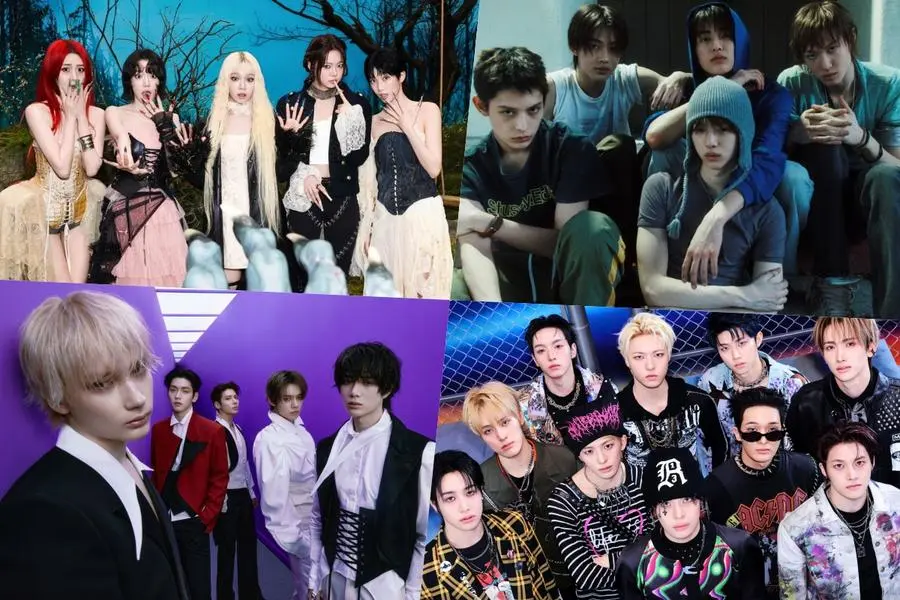 اكتسحت فرق LE SSERAFIM و CORTIS و TXT و xikers و ITZY و BTS و ILLIT و ENHYPEN و Stray Kids وغيرها المراكز الأولى في قائمة Billboard لألبومات العالم