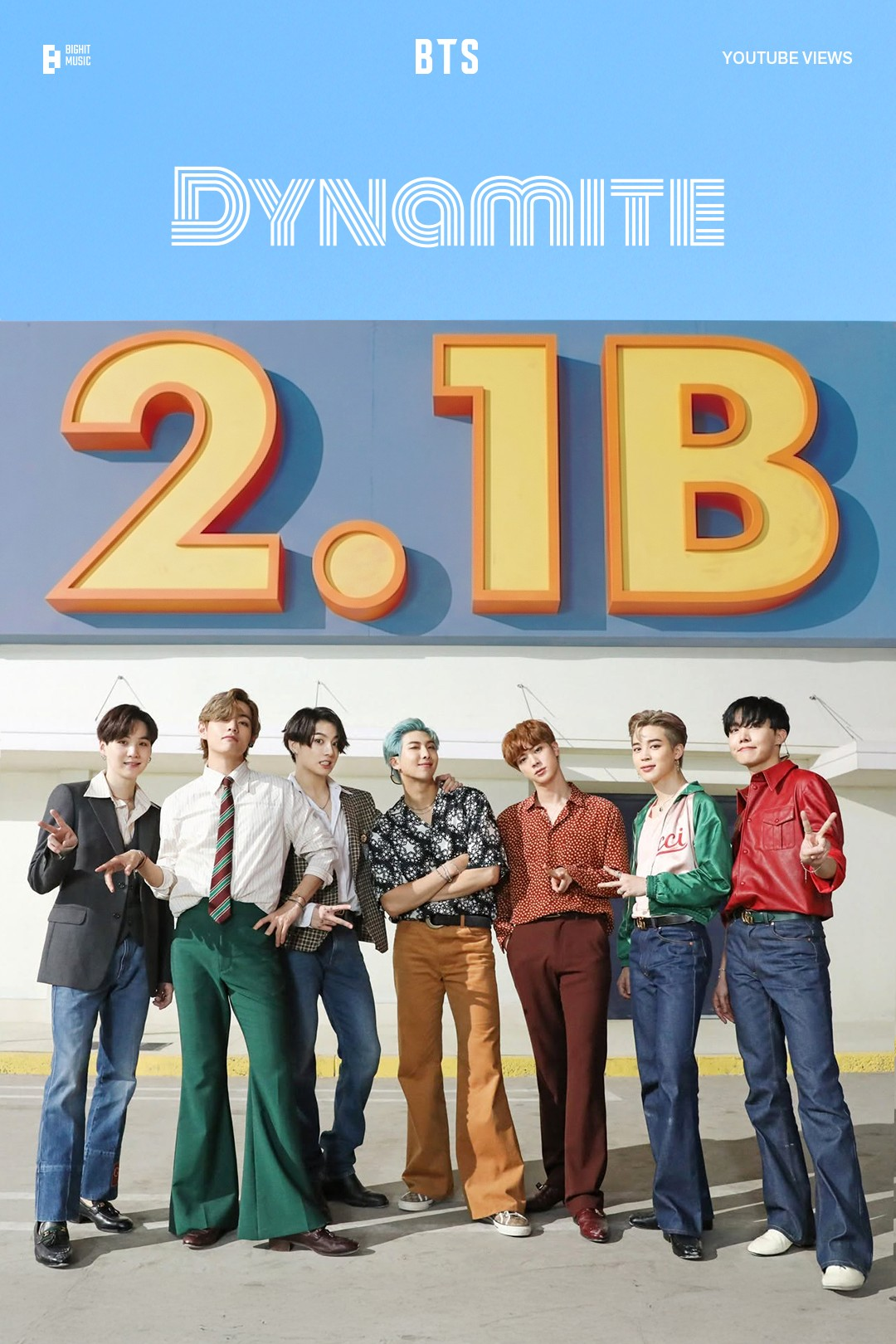 أغنية "Dynamite" لفرقة BTS تصبح أول فيديو موسيقي لفرقة فتيان كورية يتجاوز 2.1 مليار مشاهدة
