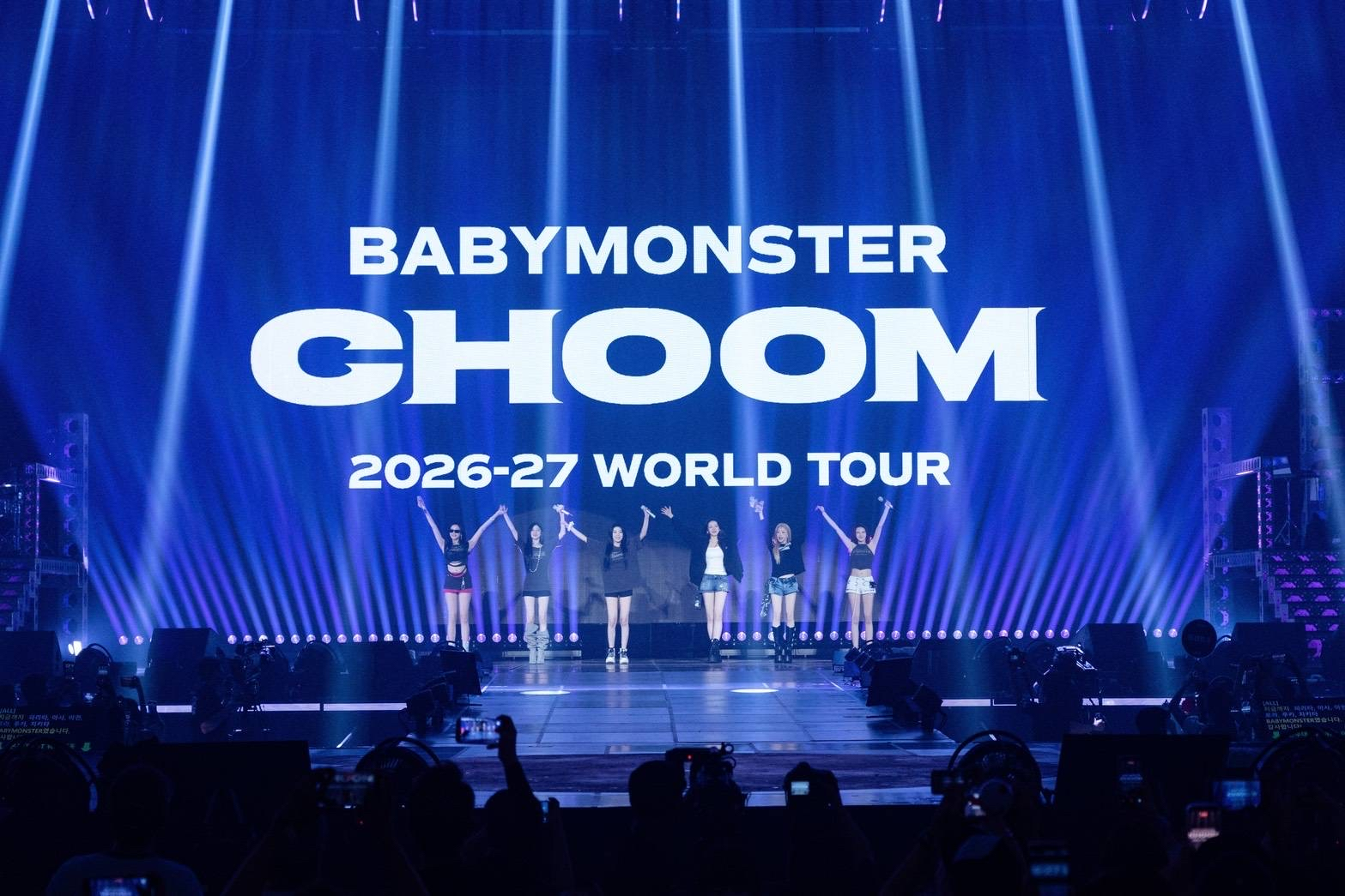 حصري: فرقة BABYMONSTER تُشعل سيول بأغنيتها "CHOOM" مع انطلاق جولتها العالمية الجديدة