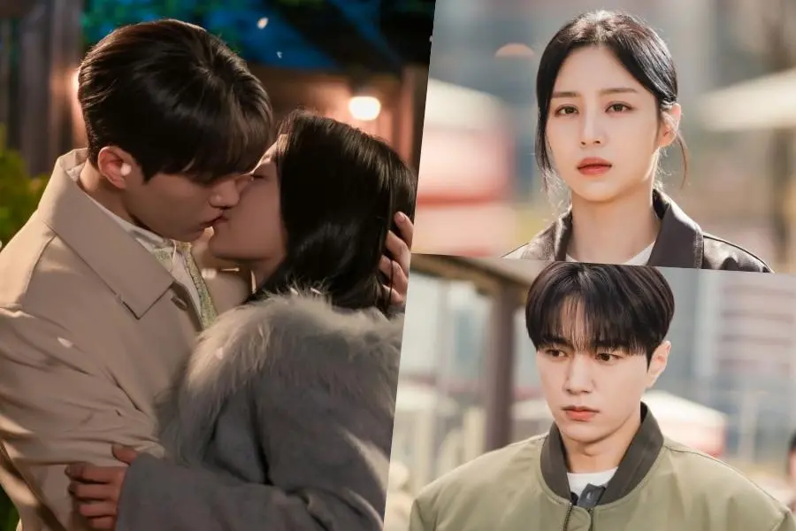يتبادل كيم ميونغ سو و كانغ مين آه قبلة رقيقة قبل الخلاف المؤلم في مسلسل "الحب المتناغم - Love In Sync"